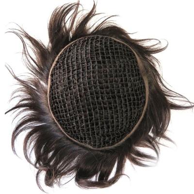 China Free Style Chinese Qingdao Factory Custom Fishnet Toupee for sale