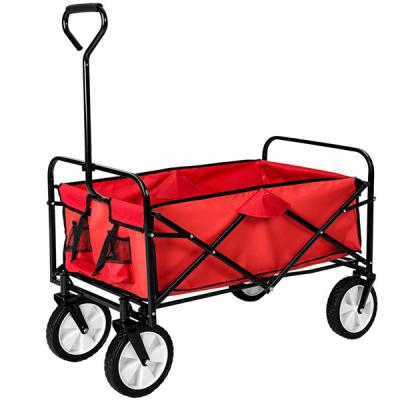 China TC1012 Durable Heavy Duty 300 Pound Shandong Metal Folding Garden Folding Camping Utility Wagon for sale