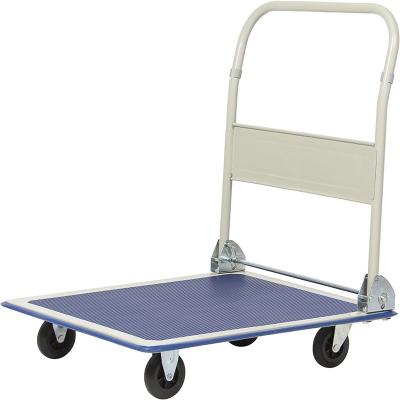 China Durable Foldable Hand Truck Cart Platform Cart For Warehouse for sale