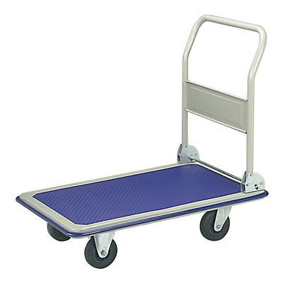 China PH300 Hand Platform Easy-Transport Carts with Wheels Wholesale Trolley Price Platform Wheelbarrow for Hand Trolley for sale