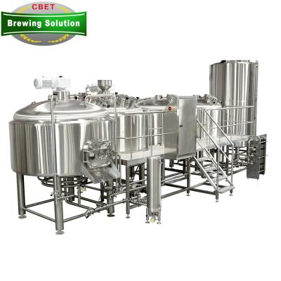 China Hotels 500L 1000L Automatic PLC Control System For Brewing Beers for sale