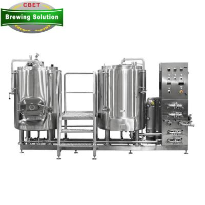 China Hotels 500L 1000L Automatic PLC Control System For Brewing Beers for sale