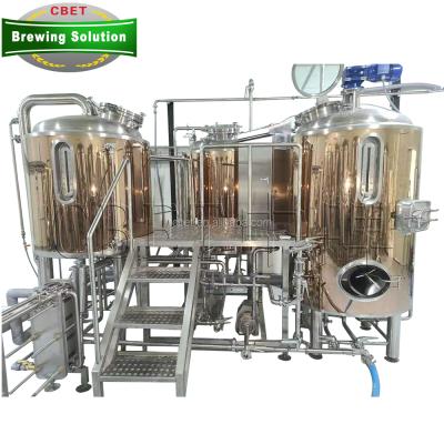 China Hotels 300l micro brewery equipment / home brewing equipment 300l/pilot brewing system for sale