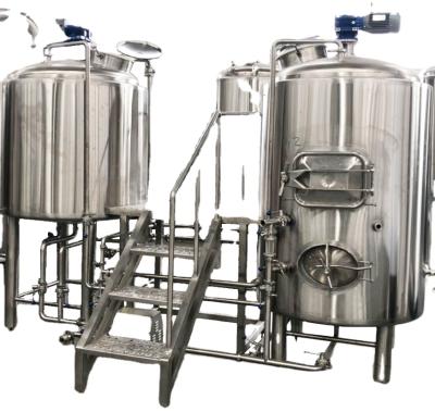 China Hotels 500l 1000L Beer Fermentation Plant Yeast Production Equipment for sale