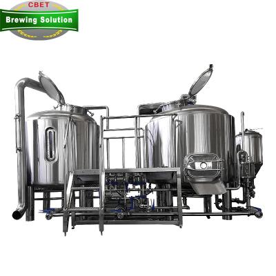 China Brewing Plant 15BBL 15HL 1500L Capacity Stainless Steel Beer Brewing Equipment System for sale