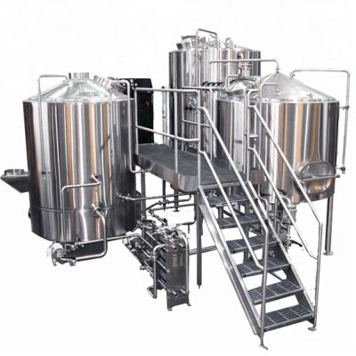 China Hotels Rotate Head Brewery Beer Making Machine 100L -2000L Brewery System for sale