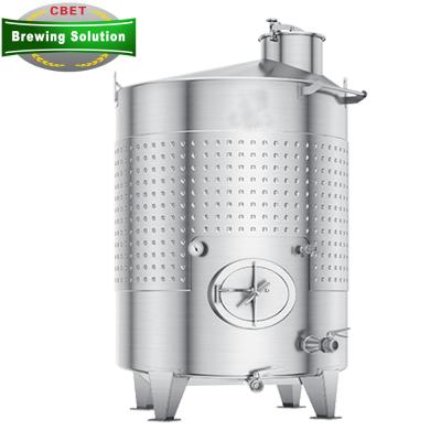 China Factory Winery Brewing Equipment 304 Stainless Steel Wine Tank Cooling Jacketed Wine Brewing Equipment for sale