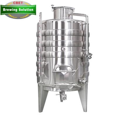 China Hotels 500L 1000l 2000L Commercial Beer Brewery Equipment Brewing Wine Winery Fermentation Tank For Sale for sale