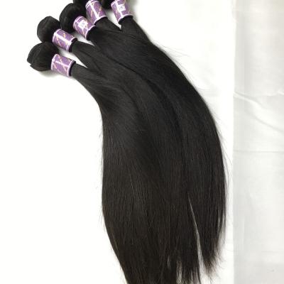 China Straight wave cuticle aligned hot sale 100% factory price high quality chinese virgin human remy human hair weft free shipping for sale