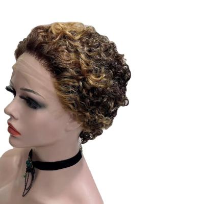 China Luxury High Quality Natural Wave Natural Wave No Tangle Sheer No Shedding Lace Front Human Hair Wig for sale