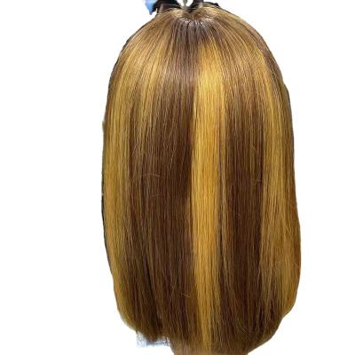 China Wholesale Brazilian Straight T Lace Headband For Piano Color Women Virgin Hair Extension BOB Wig for sale