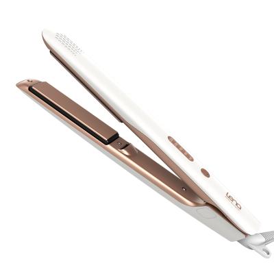 China Lena Straightening Irons Professional Tourmaline Outdoor Ceramic Flat Iron Magic Ionic Hair Straightener for sale