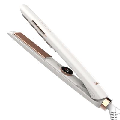 China Lena Private Label 410F Outdoor Ionic Professional Tourmaline Iron Curler Ceramic Flat Hair Straighteners for sale