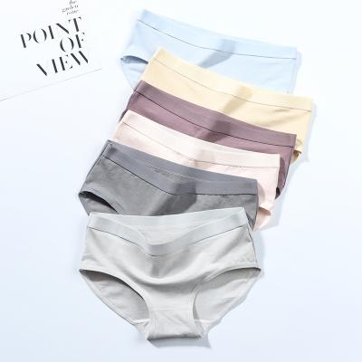 China Factory Wholesale Women's Breathable Cheap Price 100 Women's White Cotton Panties for sale