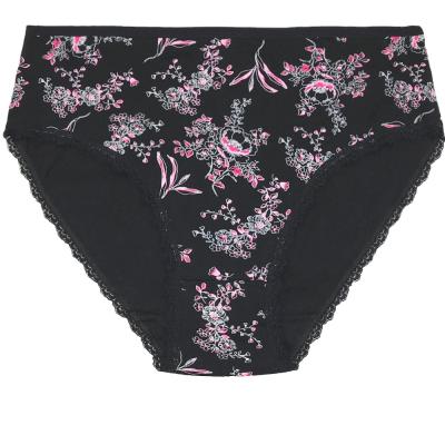 China New Design Ladies Underwear Breathable 100% Cotton Panties for sale