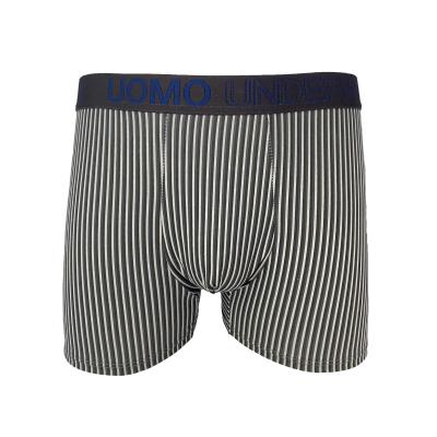 China UOMO 2021 wholesale custom made men's polyester waist boxers anti-static style briefs cuecas boxer masculinas cores basicas for sale