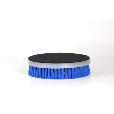 China Use With High Quality 5 Inch Hook Loop Carpet Polisher Machine Cleaning Brush For Car Detailing Polisher for sale