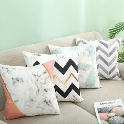 China Anti-Decubitus Explosion Patterns Square Pillow Wholesale, Nordic Style Can Be Customized Super Soft Sofa Cushion for sale