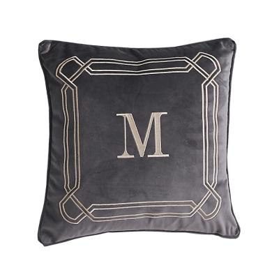 China PORTABLE Wholesale Latest Designs Luxury Pillow Cases Cushion Cover Printed Velvet Sofa Cushion Cover for sale