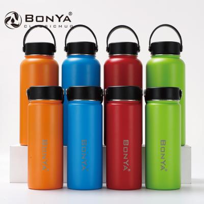 China PORTABLE Hydraulic Coated Wide Mouth Thermos Flask Stainless Steel Thermos Flask Plus Flask 32oz for sale