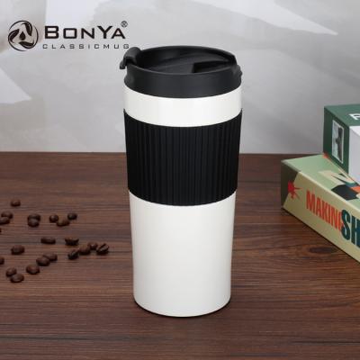 China Viable Personalized Coffee Mug Vacuum 12Oz Insulated Car Coffee Mug Custom Double Wall Stainless Steel Coffee Tumbler With Lid for sale