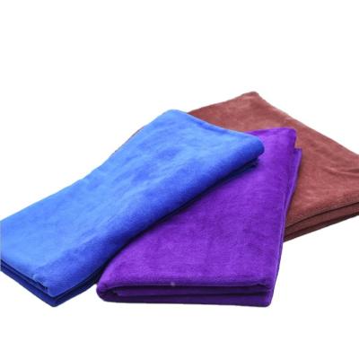 China Factory Batch Order LOGO Viable Towel Car Wiping Supplies Strong Absorbent Fiber Cloth Thick Cleaning Towels for sale