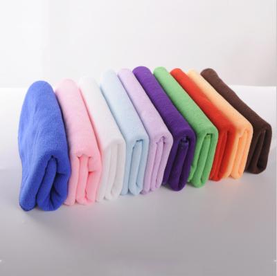 China Microfiber Color QUICK DRY Towel With Strong Water Absorption And No Hair Removal 30*70 Salon Towel for sale