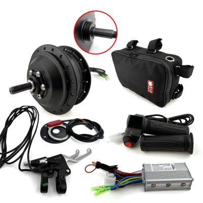 China H04A 24V/36V 250W Folding Bike Conversion Kit Rear Wheel Brushless Hub Motor e Set Electric Bike Conversion Kit Bicycle Motor for sale