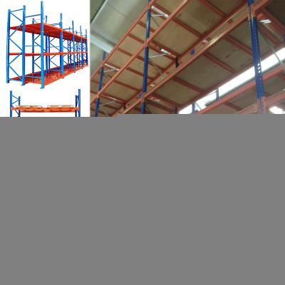 China Customized Heavy Duty Corrosion Protection Adjustable Gravity Storage Shelf Rack System for sale