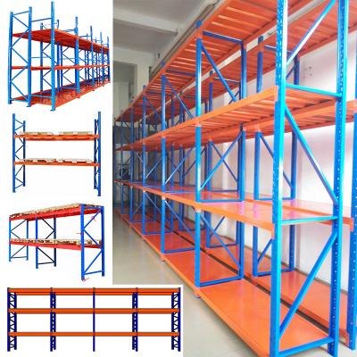 China Warehouse Heavy Duty Rack Rack Shelf Storage Industrial Cold Rolled Steel Rack for sale