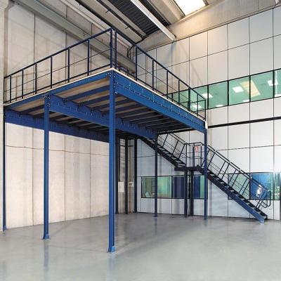 China Heavy Duty Warehouse Mezzanine Platform Warehouse Mezzanine Rack for sale