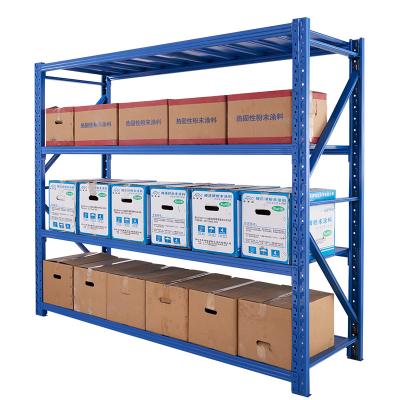 China High Quality Corrosion Protection Storage Vertical Rack Light Duty Shelf For Warehouse And for sale