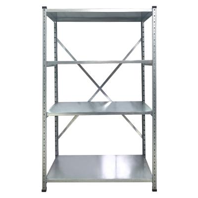 China Corrosion Protection 60KG to 300KG Per Lever CE ISO Warehouse Shelf Panel Adjustable Shelf Bracket Light Duty System for sale