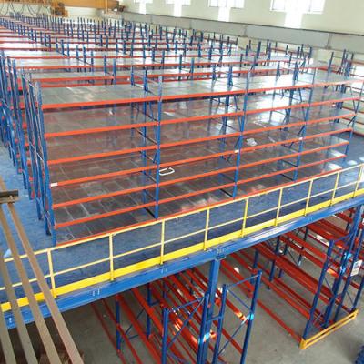 China Warehouse m Warehouse Equipment Steel Structure Ti-Lever Floor Platform System Supplier for sale