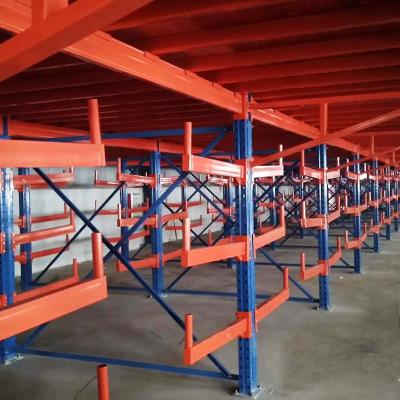 China Cantilever warehouse rack fishshelf rod mold storage rack mattress storage warehouse rack for mattresses for sale