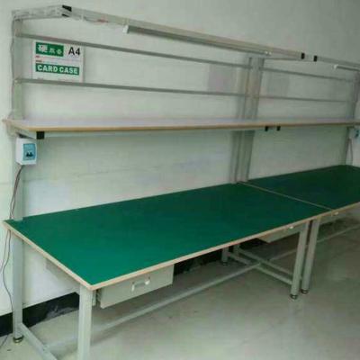 China Industrial Esd Warehouse Workbench Light Wooden Worktable Woodwork for sale