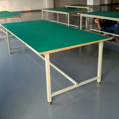 China Auto Parts Steel Electronic Workbench Woodworking Workshop Wooden Workbench for sale