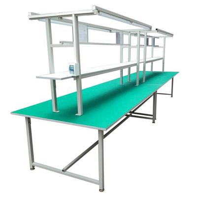 China Heavy Duty Industrial Warehouse Workbench Electronic Steel Worktable for sale