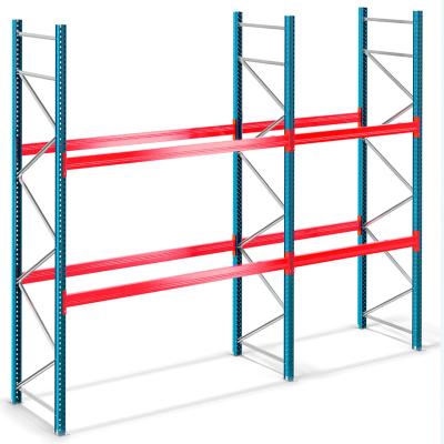 China Corrosion Protection CE Certificate Europe Warehouse Metal Shelving Pallet Racking Price for sale