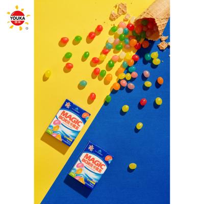 China 15g Normal Jelly Candy Classics Magic Chew Sweet Colorful Funny Jelly Bean Sour for sale