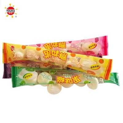 China Jelly Filling Marshmallow Multi Flavored Natural Center Filled Marshmallow for sale