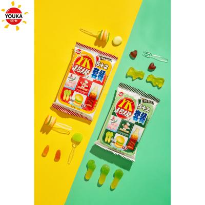 China Full Size Meal Set 25g 5+2 Soft Gummy Style With Shapes for sale