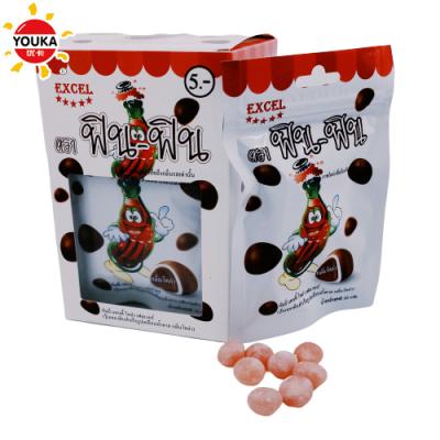 China 20g Natural Soft Coating Gummy Sweet Candy Fruit Chewy Candy for sale