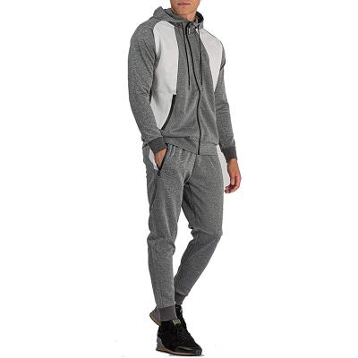 China Breathable Men Crop Patchwork Wear Plus Size 2 Piece Tracksuit Set For Men Mens Casual Sets for sale