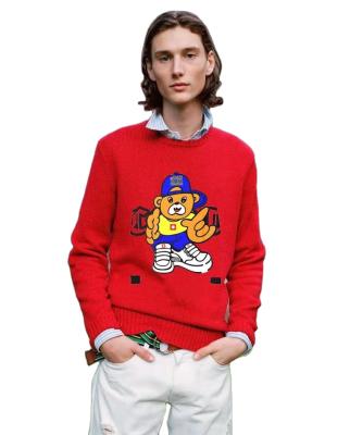 China New Collection Anti-wrinkle 2021 Winter Custom Pullovers Mens Funny Christmas Sweater for sale