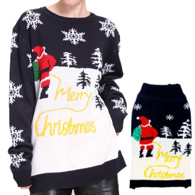 China High Quality Anti-wrinkle Christmas Ugly Sweater Holiday Christmas Sweaters Custom Novelty UnisexJumper for sale