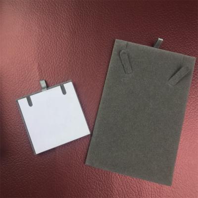 China Gray Customized New Style Paper Cardboard Earring Necklace Jewelry Pendant Blank Cards Show Card for sale