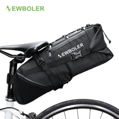 China Waterproof Large Capacity MTB Road Rack Saddle Bag Bike Saddle Tail Bag Bicycle Saddle Bag for sale