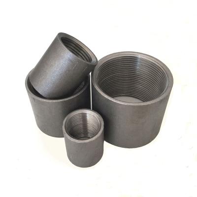 China Transport Gas Water Steel Pipe Socket Carbon Steel Pipe Fittings Threaded Pipe Socket for sale