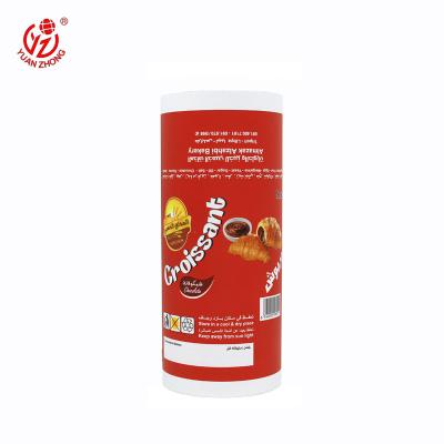 China Food Bread Bag Plastic Packaging Moisture Proof Custom Printed High Quality Film Roll for sale